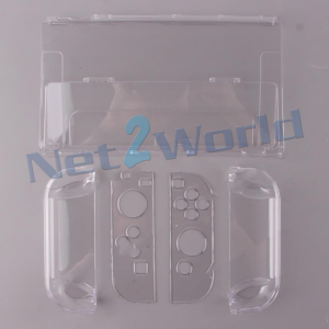 Nintendo Switch OLED Skal Transparent 3 delar