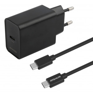 Laddare USB-C 20W PD + USB-C kabel