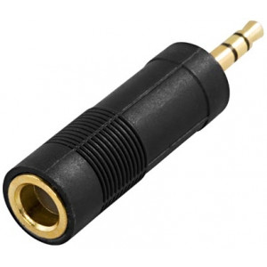 Ljudadapter 6.3mm - 3.5mm (ho-ha)