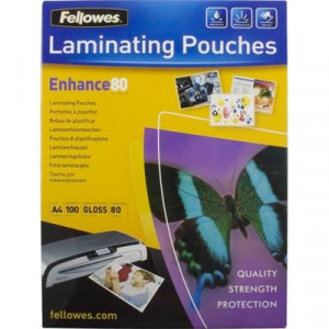 Lamineringsfickor A5 80 micron 100-pack