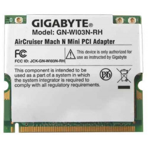 Trådlöst nätverkskort Mini PCI - Gigabyte GN-WI03N