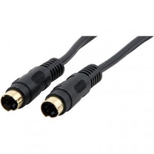 Kabel SVideo 4-pin ha-ha Guldpläterad (10m)