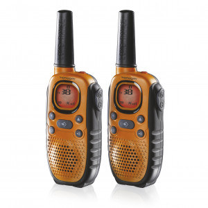 Topcom RC-6404 tvåvägsradio 8 kanaler 446 MHz Svart, Orange
