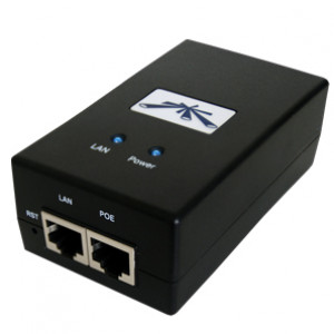 PoE-injektor Ubiquiti 48V 24W adapter