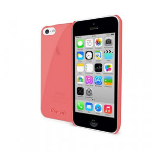 Skal iPhone 5C - Muvit iMatt Tunt rosa.