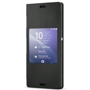 Fodral Sony Xperia Z3 Compact - SCR26 svart.