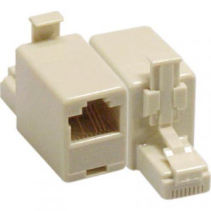 Korskopplingsadapter, gör en rak TP-kabel korsad