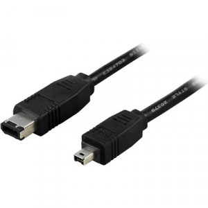 Firewirekabel 6/4, 1m