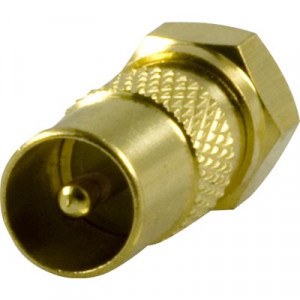 Antennadapter F-kontakt ha - 9.5mm ha