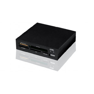 Minneskortläsare intern 3.5 med USB-port, 85in1