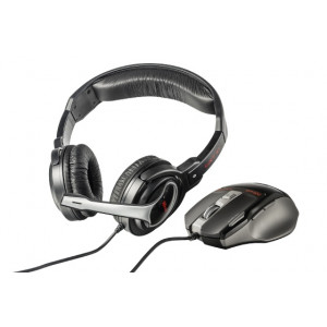 Trust GXT 249 Binaural Huvudband Svart headset