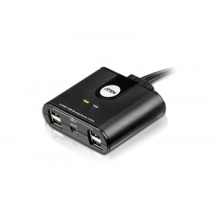 Aten US224 - USB Switch 2 datorer till 4 enheter