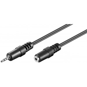 Ljudkabel 2.5mm - 2.5mm (ha-ho) 1m