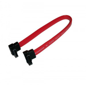 SATA kabel vinklad-vinklad (0.1m) upp/ner.