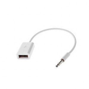 Ljudadapter 3.5mm - USB A (hane-hona)