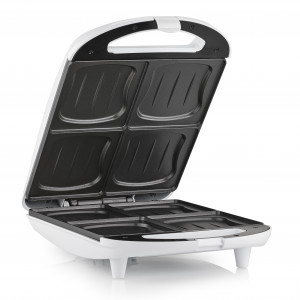 Tristar SA-3065 smörgåsgrillar 1300 W Svart, Vit