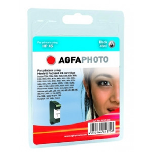 AgfaPhoto APHP45B bläckpatroner Svart