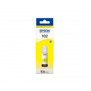 Epson 102 EcoTank Bläck Flaska Gul Original