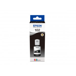 Epson 102 EcoTank Bläck Flaska Svart Original