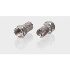 Antennadapter F-kontakt för koaxial kabel 7mm
