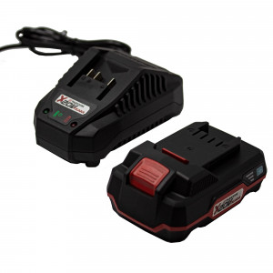 Parkside Laddare 20V 2.4A + Batteri 20V 2Ah 