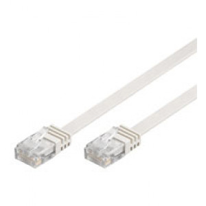 Goobay 10m RJ-45 Cat6 Cable Vit nätverkskablar