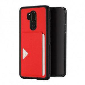 Skal - iPhone XS MAX - Röd Kortplats Dux Ducis 6934913084281