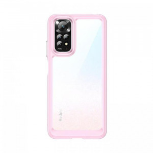 Skal Xiaomi Redmi Note 11 / 11S - Transparent Rosa