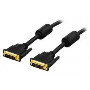 DVI-D - DVI-D kabel (ha-ha) Dual Link 3m.