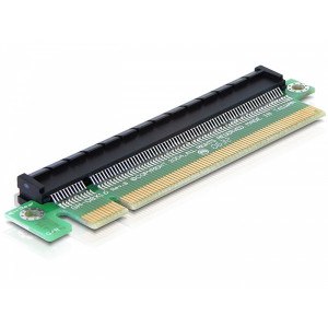 Riser kort PCI-E x16 -> x16 - DeLock