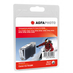 AgfaPhoto APCCLI521BD bläckpatroner Svart