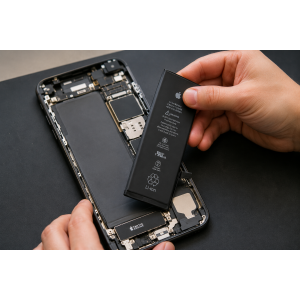batteribyte iphone