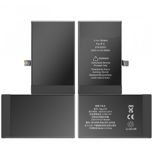 Batteri iPhone X - Hög kapacitet 3000mAh BAT-616-00351-H