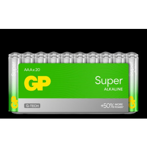 Batterier AAA (LR3) 20-pack GP Ultra Plus Alkaline