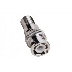 F-hona till BNC-hane adapter