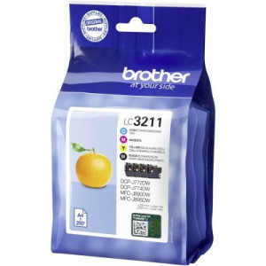 Brother LC3211 Value pack BK/C/M/Y (Original) 