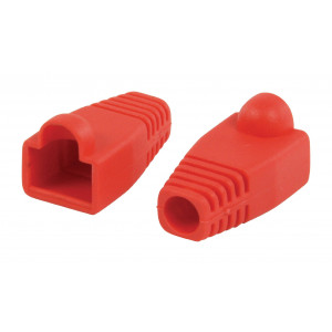 Brytskydd för RJ45 Nätverkskabel 20-pack Röd