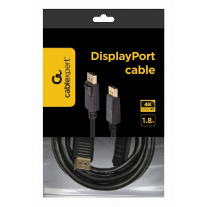 DisplayPort - Displayport kabel 2m DP 1.2 4K GOLD CC-DP2-6