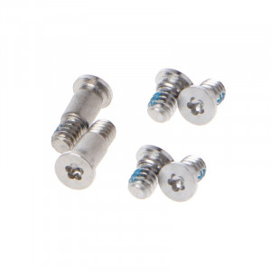 Skruvar Botten Macbook Pro 13.3 A1706 silver 6st