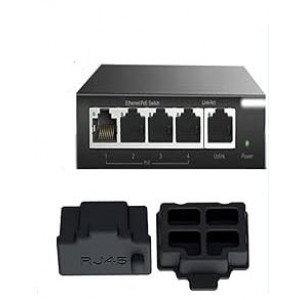 Dammskydd för RJ45 nätverksport på datorn 2-pack 101596