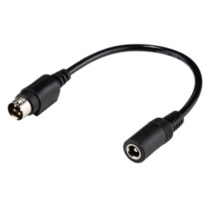 DC Laddkontakt DIN 4-pin till 5.5x2.5mm adapter 101595