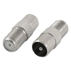 DEL-656 Antennadapter F-kontakt hona - Antenn hane