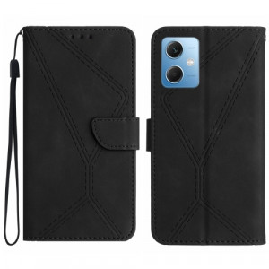 Fodral Xiaomi Redmi Note 12 5G - Konstläder Svart