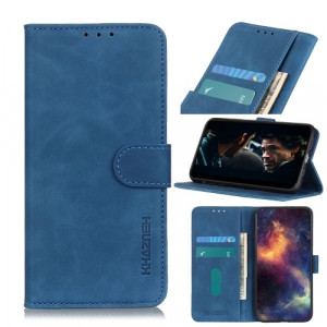 Fodral Huawei P Smart 2021 / Xiaomi 10 5G - Plånbok Retro blå