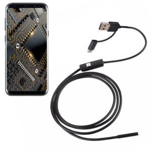 Inspektionskamera IP67 USB USB-C Micro-USB LED 1m
