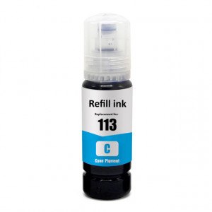 Epson 113 EcoTank Ersättningsbläck Refill Cyan