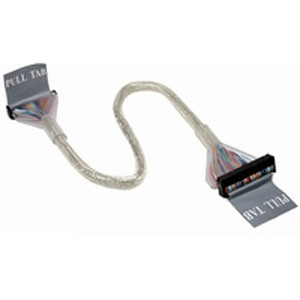 Floppykabel Rund Silver