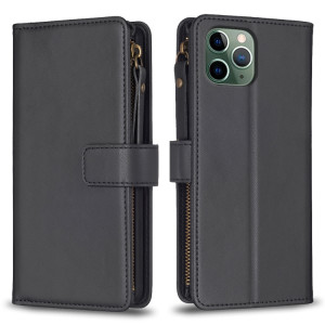Fodral iPhone 11 PRO MAX - 9 kortplatser svart 101932