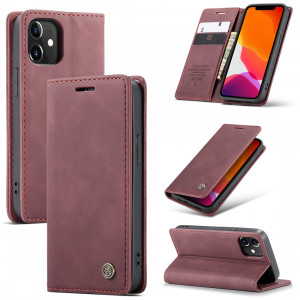 Fodral iPhone 12 mini - CaseMe Vinröd CME-i009