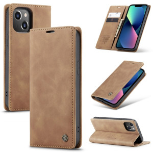 Fodral iPhone 14 - CaseMe Plånbok Brun 101497